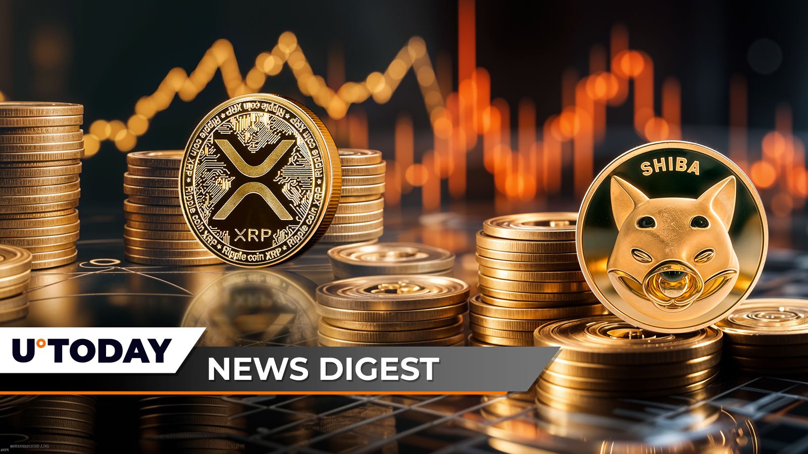 Продовження продажу 1 мільярда Shiba Inu (SHIB), оновлення подання XRP ETF від гіганта Franklin Templeton на 1.5 трильйона доларів, великі власники вивантажують Dogecoin (DOGE) — дайджест криптобізнесу.